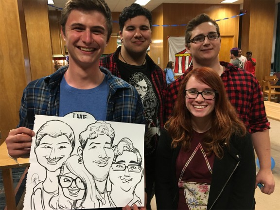 Allentown Party Caricatures