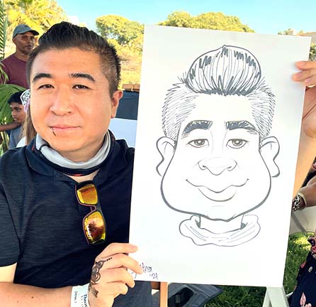 San Diego Party Caricatures