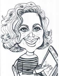 Party Caricature Artist Andrea