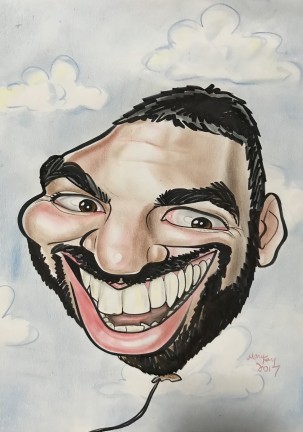 Party Caricature Artist Andre