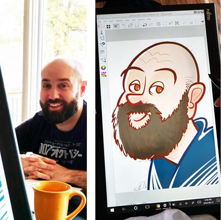 London Digital Caricaturist