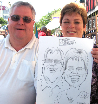 New Orleans Party Caricaturist