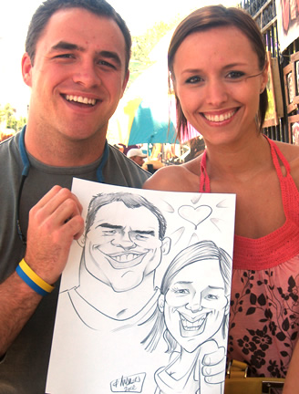 New Orleans Party Caricature Artist