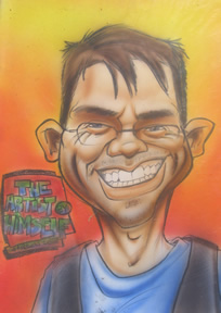 Party Caricature Artist Andrew