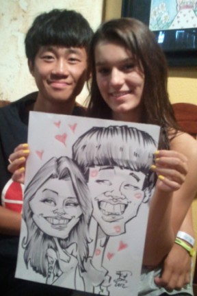 Madison Party Caricature Artist