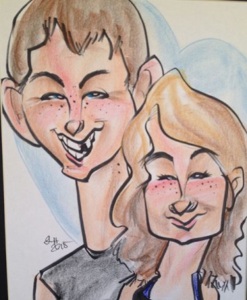 Knoxville Party Caricatures