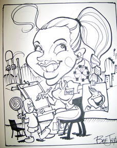 Party Caricature Artist Beejay