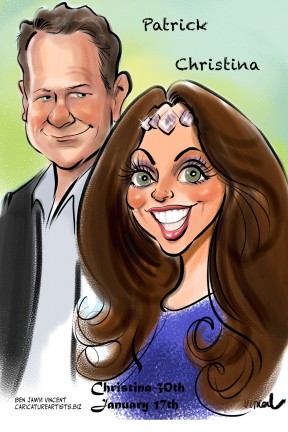 Dallas-Ft Worth Digital Caricature Artists