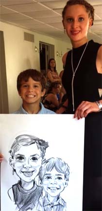 Madison Party Caricature Artist