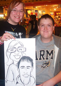 Indianapolis Party Caricature Artist