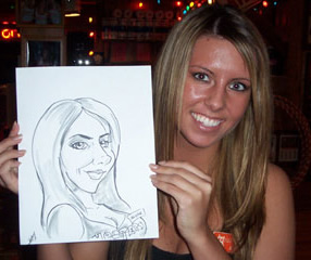 Indianapolis Party Caricatures