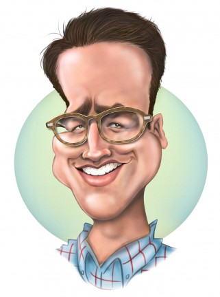 Digital Caricature Artist Bradley