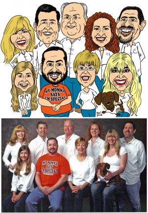  Gift Caricature Artists