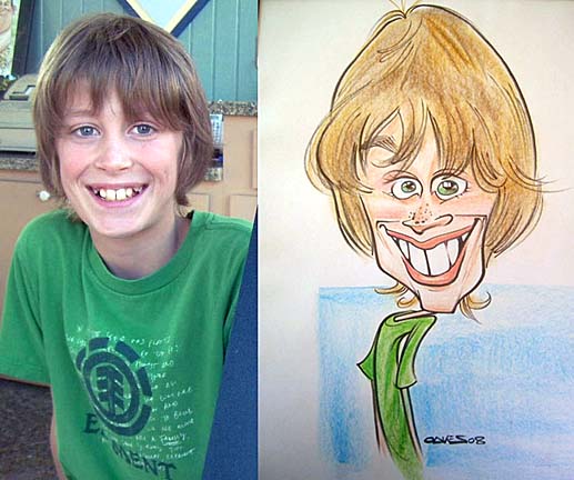 San Diego Party Caricatures