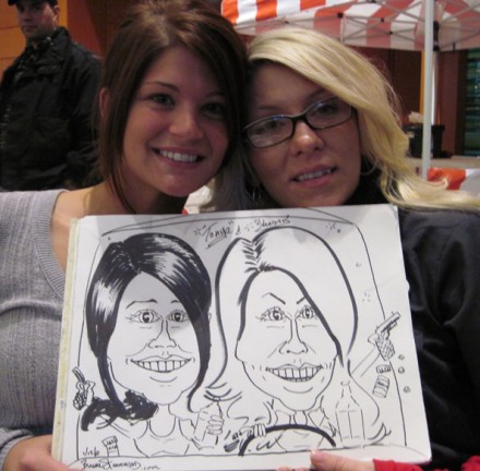 Raleigh / Durham / Chapel Hill Party Caricatures