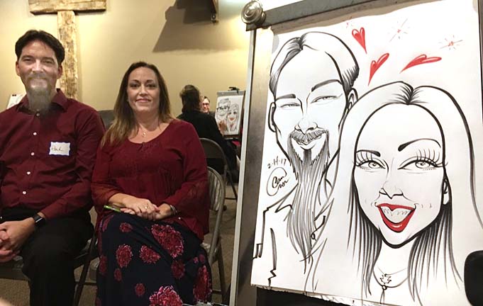 San Diego Party Caricatures
