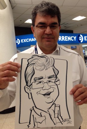 Miami Party Caricature Artist