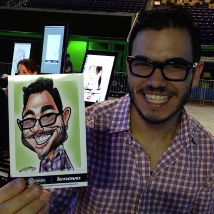 Miami Digital Caricatures