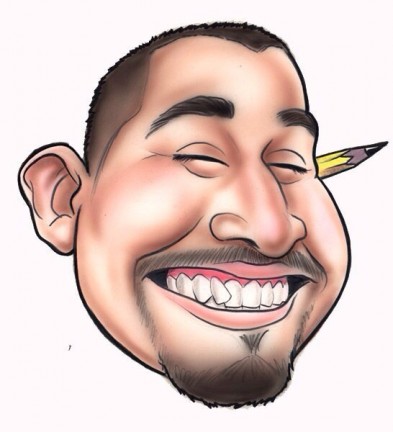 Digital Caricature Artist Carlos