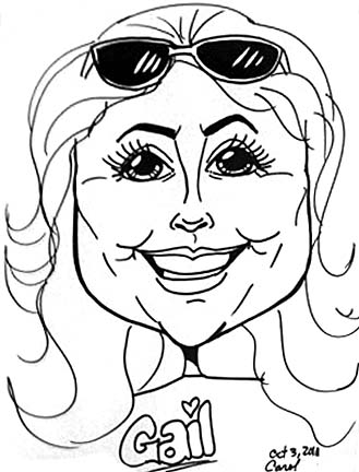 Orlando / Kissimmee Party Caricatures