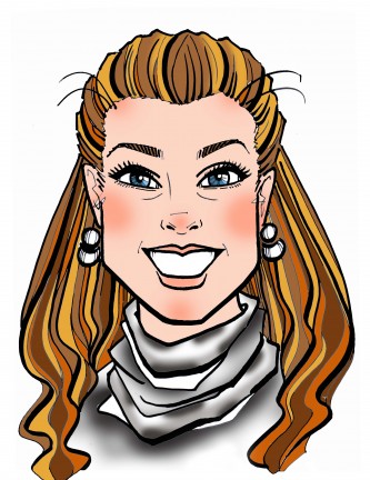 Party Caricature Artist Carolyn