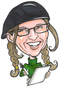 Party Caricature Artist Cathy