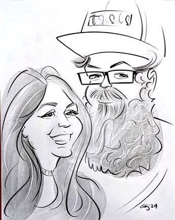 Phoenix / Scottsdale Party Caricatures