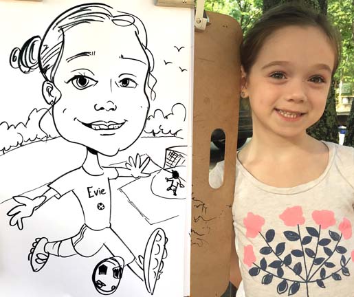 Toms River Party Caricature Artists