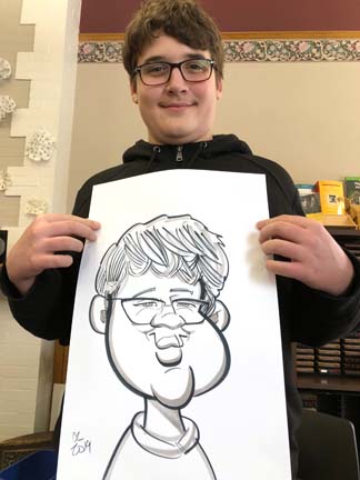Muskegon Party Caricaturist