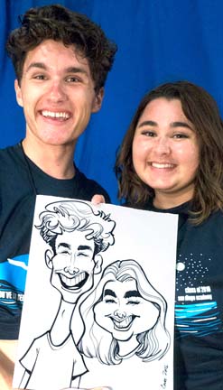 San Diego Party Caricature Artist