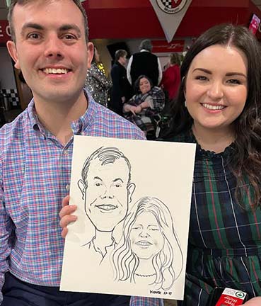 Evansville Party Caricature Artist