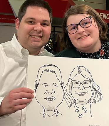 Evansville Party Caricature Artists