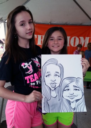 Dallas-Ft Worth Party Caricature Artist