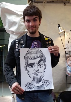 Dallas-Ft Worth Party Caricatures