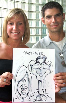 Detroit Party Caricature Artist