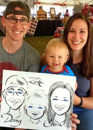 Dayton Party Caricature Artist