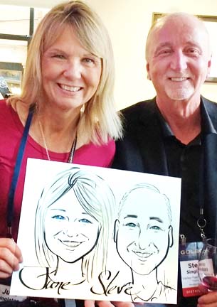 Dayton Party Caricatures