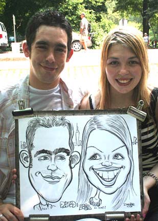 Rockland, Putnam and Orange Co Party Caricature Artist