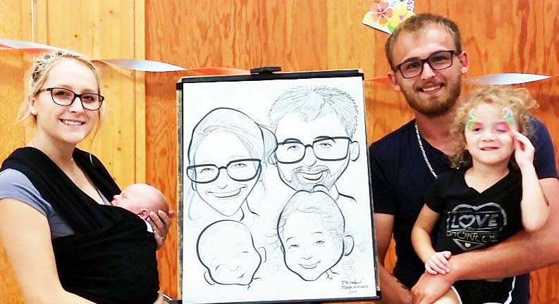 Muskegon Party Caricature Artists