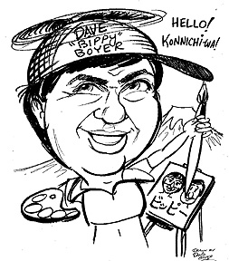 Party Caricature Artist David