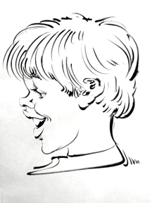 David F Caricature 1 Atlantic City NJ