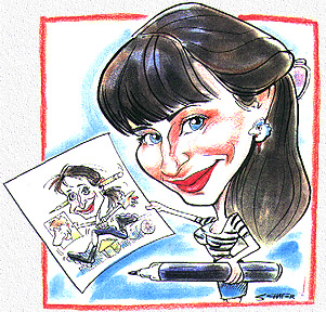 Party Caricature Artist Debbie