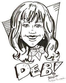 Party Caricature Artist Debra