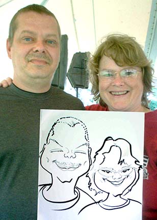 Dayton Party Caricaturist