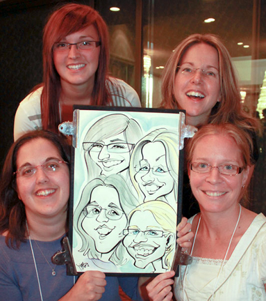 Montréal Party Caricaturist