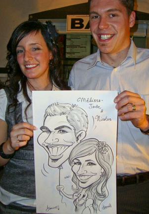 Montréal Party Caricature Artists