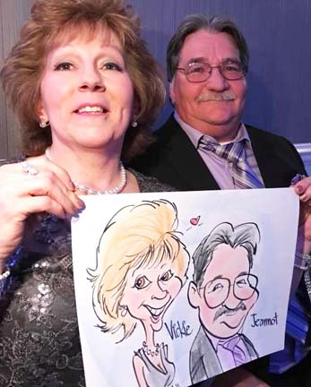 Worcester Party Caricature Artist