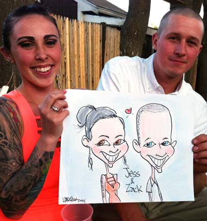 Worcester Party Caricature Artists