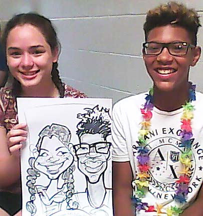 Allentown Party Caricatures