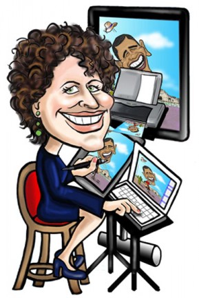 Gift Caricature Artist Ellen